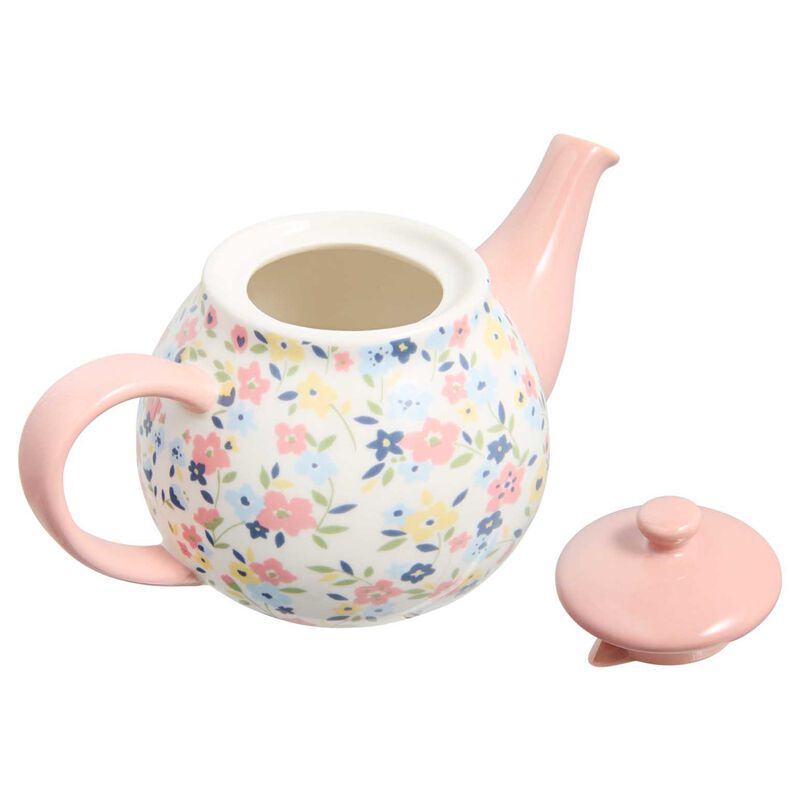 Maxwell & Williams Olde English Teapot 650ml Pink Floral Gift Boxed image number 1